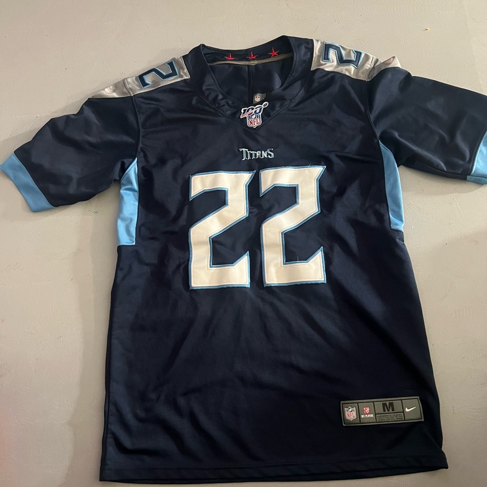 Nike Men’s Titans Navy Blue Jersey